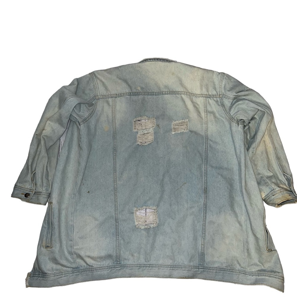 Hope’s Boutique distressed denim jacket - Picture 5 of 5